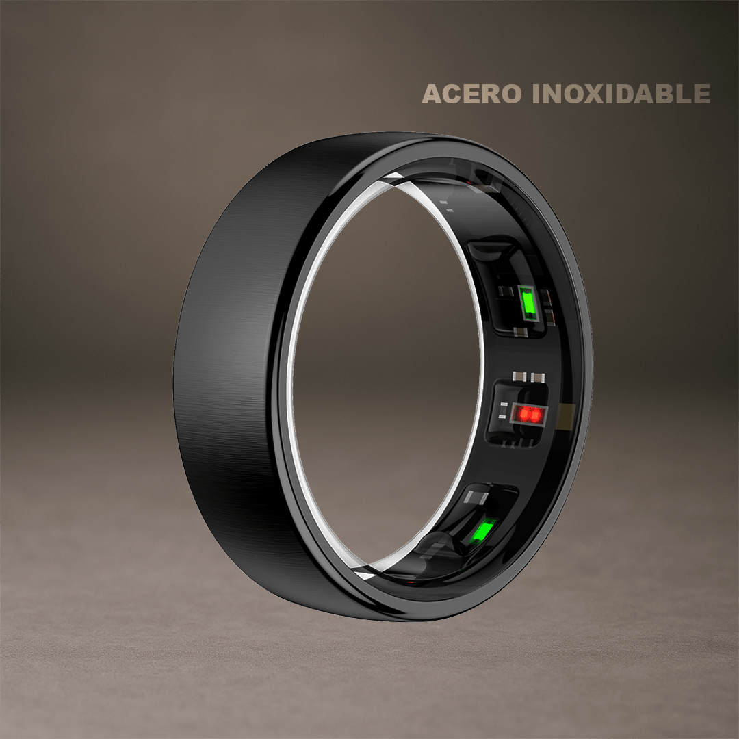 Luum ring anillo inteligente acero inoxidable
